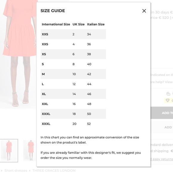 Three Graces London Smocked Mini Dress in Red - Picture 11 of 11